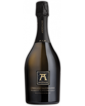 Ardenghi Prosecco Superiore di Valdobbiadene e Conegliano | Millesimato Extra Dry | Veneto | Italia